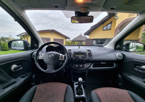 Nissan Note cena 16500 przebieg: 120000, rok produkcji 2009 z Szepietowo małe 301